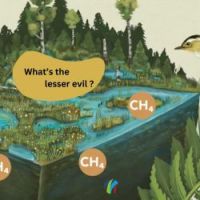 SOM-Card for film "Why methane emissions do not undermine peatland rewetting (Illustration: Sarah Heuzeroth). SOM-Card for film "Why methane emissions do not undermine peatland rewetting (Illustration: Sarah Heuzeroth).