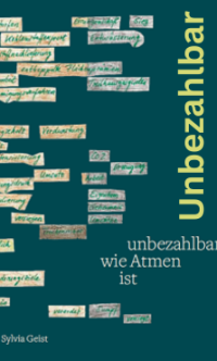 Cover "unbezahlbar wie Atmen ist" (Layout: V. Knödler).