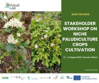 Sharepic for the seminar on niche paludiculture crop cultivation