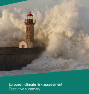 Cover European Climate Risk Assessment (Foto: António Tedim). Cover European Climate Risk Assessment (Foto: António Tedim).