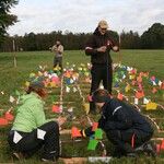 Researchers doing fieldwork.