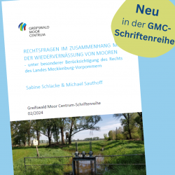 Cover Legal issues in connection with the rewetting of peatlands. SOM-Card: Rechtsgutachten Cover