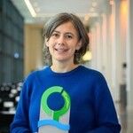 Franziska Tanneberger holding the German Environmental Award.