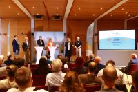 PaludiAllianz -Kai Battenberg (toom), Philipp Rutsch (OBI), Stefan Krantz (OTTO), Claudia Bühler (Umweltstiftung Michael Otto), Stefanie Eichiner (Pfleiderer), Volker Hessel (Erwin Hymer Group)