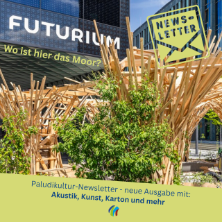 Installation "Superland" in front of the Berlin Futurium (Photo: David von Becker)